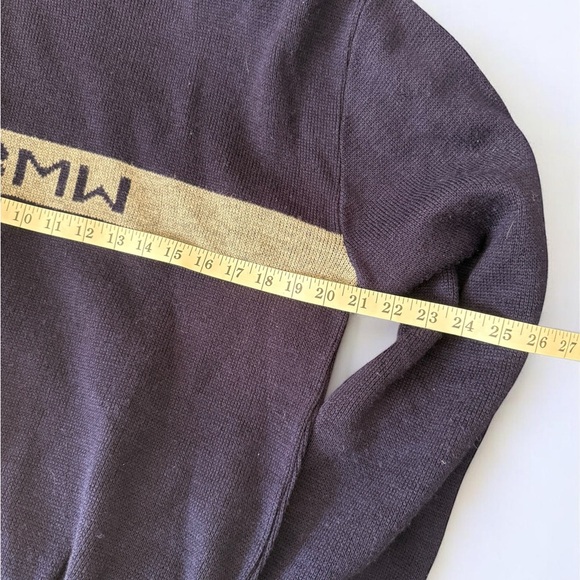 BMW Men's Navy Promotional Sweater Acrylic 80s - Picture 7 of 9